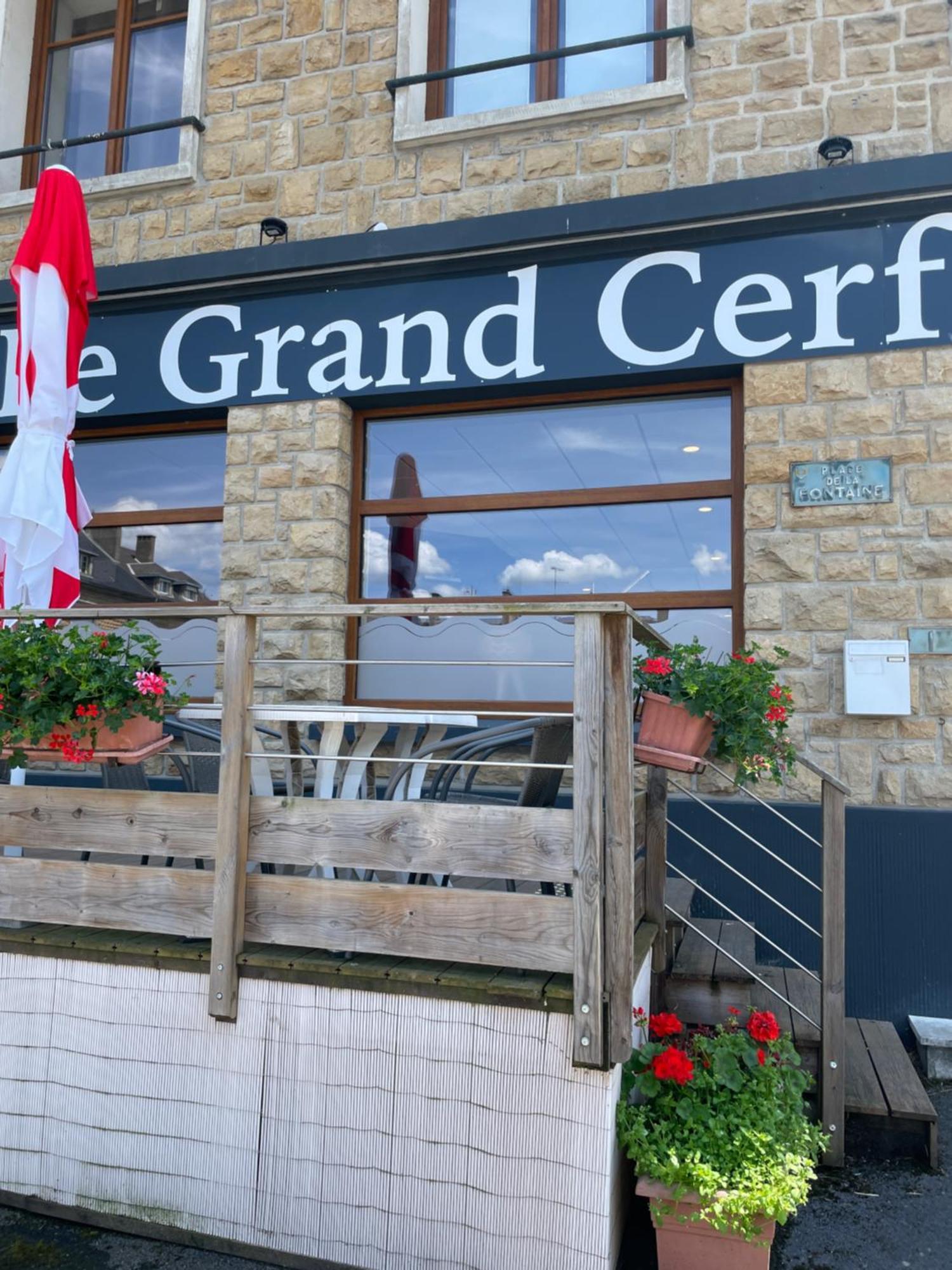 ホテル Le Grand Cerf Carignan エクステリア 写真